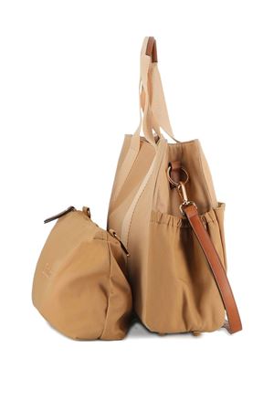 brown cotton changing bag CHLOÉ KIDS | C20764244